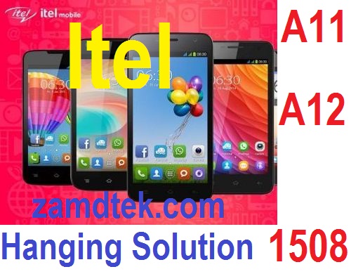 Itel A11, Itel A12 and Itel 1508 hanging on Logo solution.