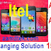 Itel A12 and hanging on Logo tested 100% solution.