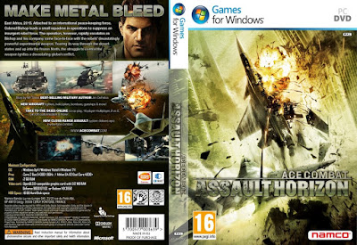 Jogo Ace Combat Assault Horizon Enhanced Edition PC DVD Capa