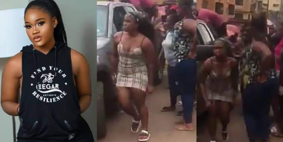 CeeC's Car Reportedly Suffers Brake Failure At New Haven, Enugu (Video)