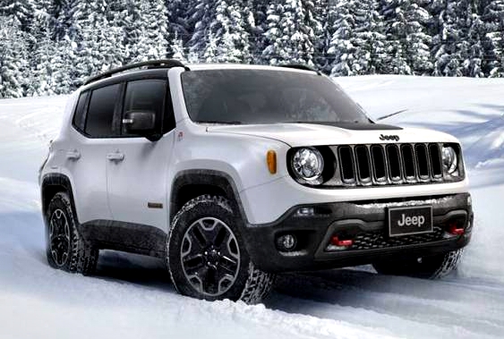 Jeep Renegade 2017 front white