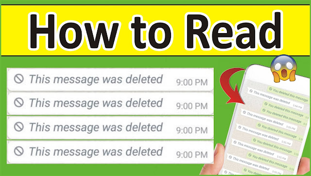 How to Read Deleted Message on WhatsApp Messanger (2020) | This Message was Deleted