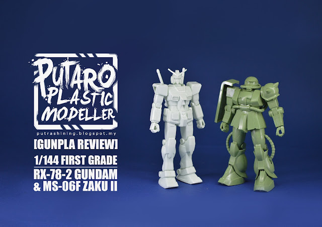 BANDAI 1/144 FIRST GRADE REVIEW - RX-78-2 GUNDAM & MS-06F ZAKU II