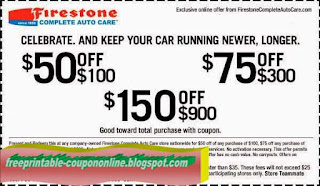 Free Printable Firestone Coupons