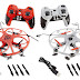 knock your rival out of the sky using Air Wars Battle Drones 2.4 GHz - 2-pack