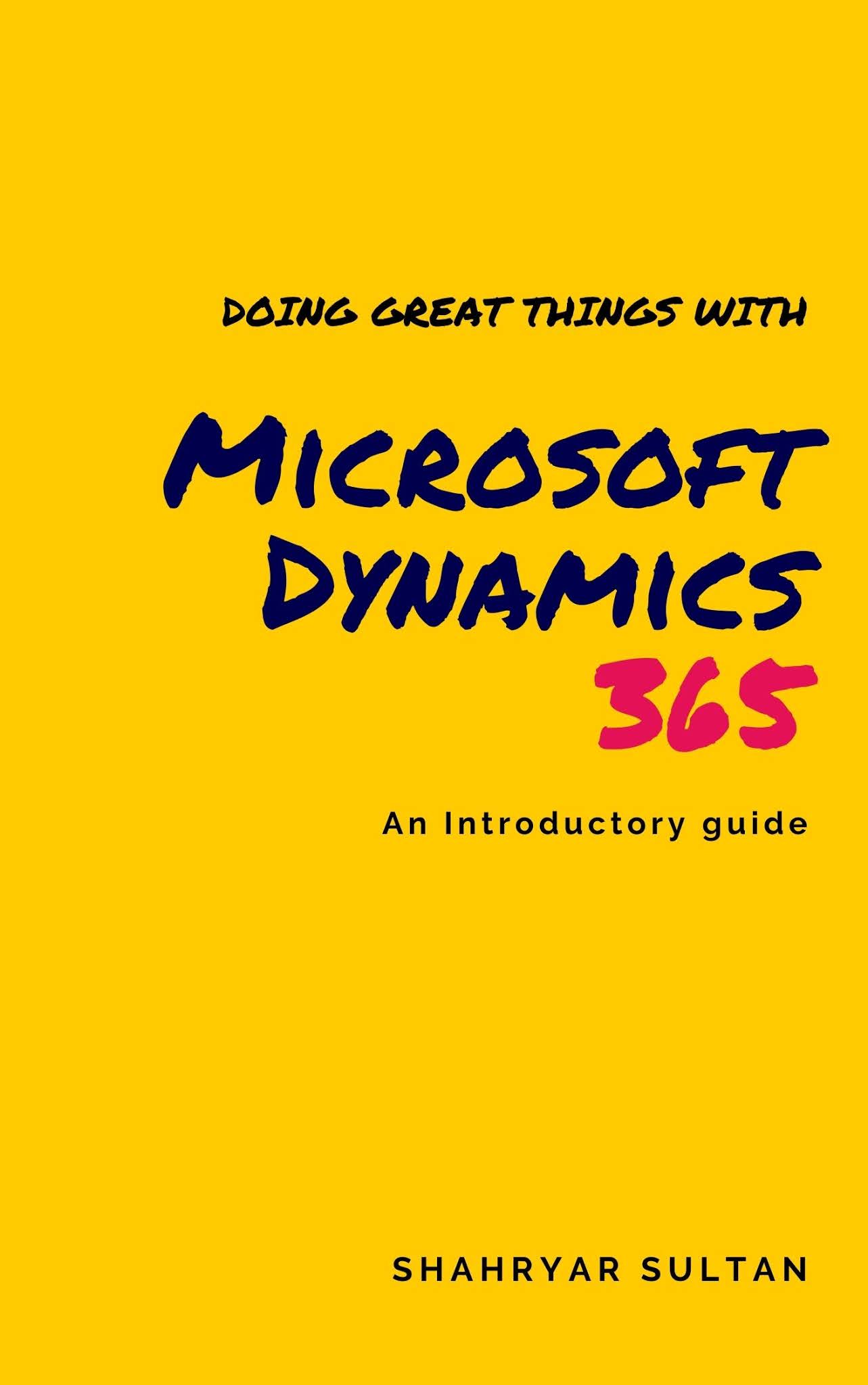 MS Dynamics 365 Book for Dummies