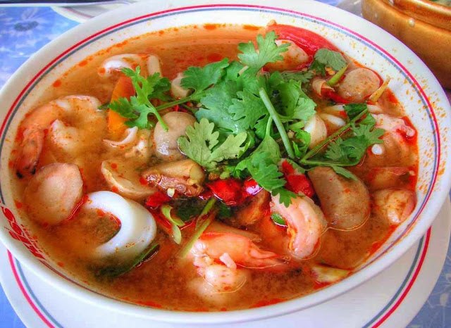 Resep Tom Yam Seafood, Cara Membuat Tom Yam Seafood