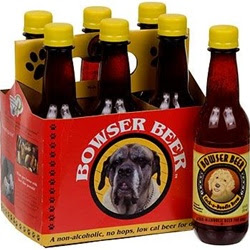BOWSER BEER COCK-A-DOODLE CHICKEN BREW FOR DOGS OR CATS - 6 PACK