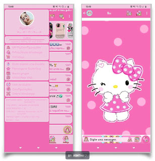 Hello Kitty Theme For YOWhatsApp & KM WhatsApp By Agatha