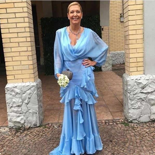 Donata Meirelles casamento da filha Helena Bordon, vestido Sandro Barros