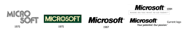 Microsoft Logo Evolution