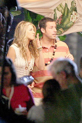 Jennifer Aniston and Adam Sandler