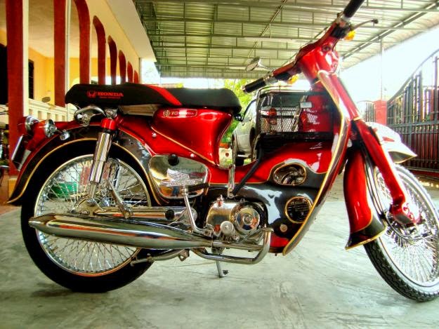 Koleksi Modifikasi Honda  70  Klasik  Terbaik