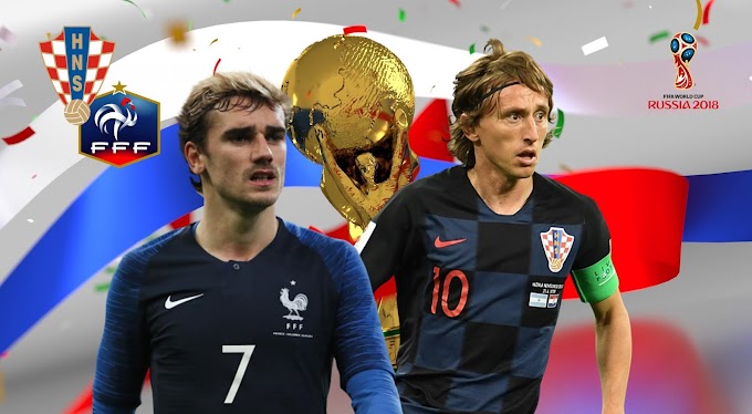 França e Croácia vão decidir a Copa do Mundo 2018