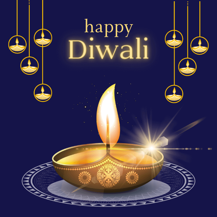 2023 happ diwali diya picture download