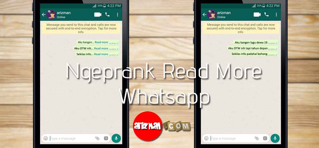 Ngeprank Read More Whatsapp