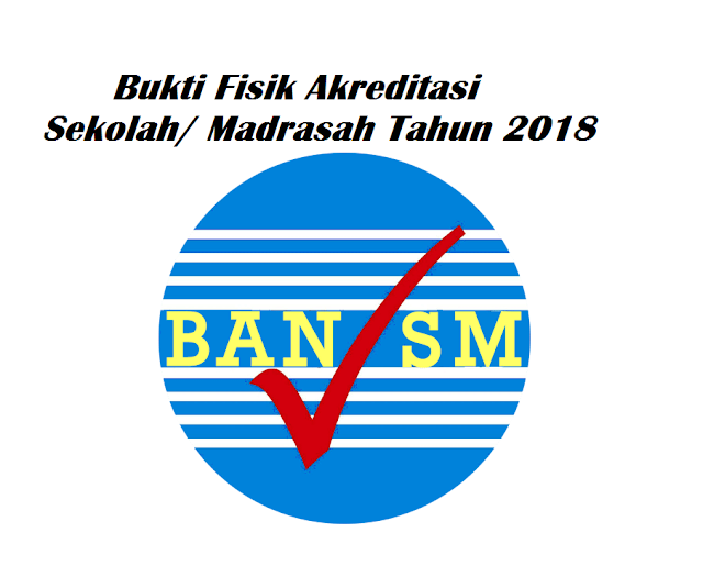 Download Bukti Fisik Akreditasi Sekolah/ Madrasah Tahun 2018