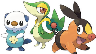 pokemon black and white starter