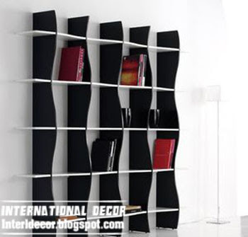 modern wall shelves, shelves unit, modern bookshelf, Italian shelves designs