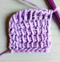 Tunisian Crochet Increase