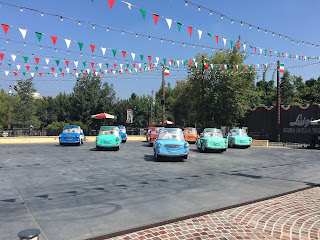 Luigi's Rollickin Roadsters Disney California Adventure Disneyland