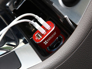 Exocharge 3-Port USB Car Charger 