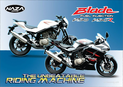 Naza Blade 250 - Harga Motosikal di Malaysia