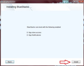 cara install bluestack di pc