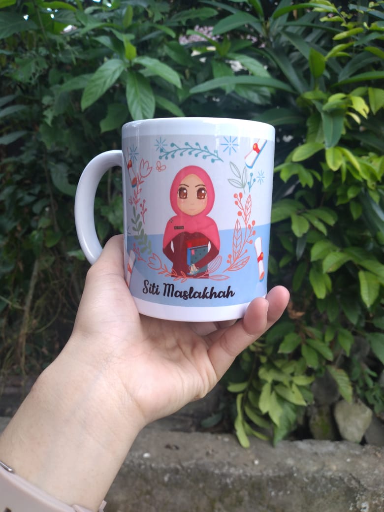 souvenir mug printing di Tual