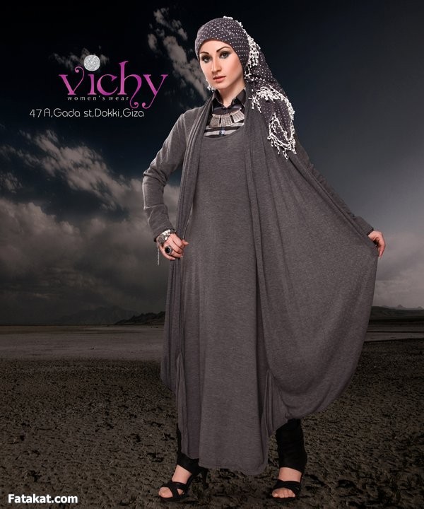 ستايلات محجبات 2012