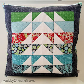 Meadow Dance Pillow Cushion Tute by www.madebyChrissieD.com