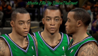 NBA 2K13 Cyber Face Monta Ellis