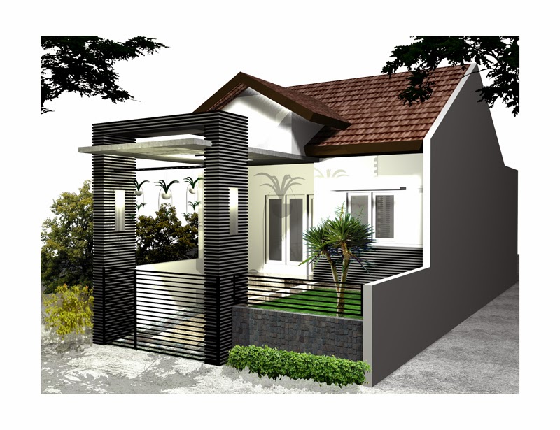 Gambar Desain Pagar Rumah Minimalis Terbaru 2017 - 1001+ Desain Rumah 