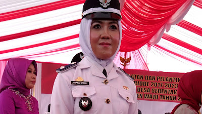 Muda dan Cantik , Ini Harapan Jurana Usman Selaku Kades Terpilih