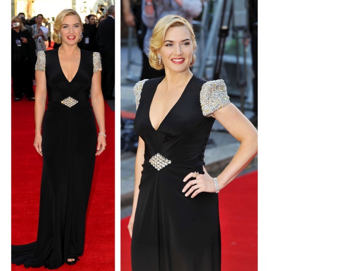 Kate Winslet in Jenny Packham for Titanic 3D