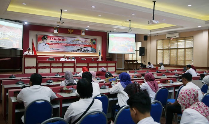 Dinas Kominfo Lampung Selatan Gelar Sosialisasi Tata Kelola SPBE