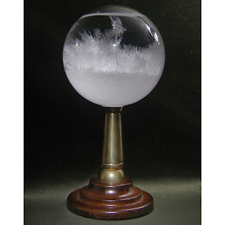 Picture of a storm glass. Pretty, aren't they?