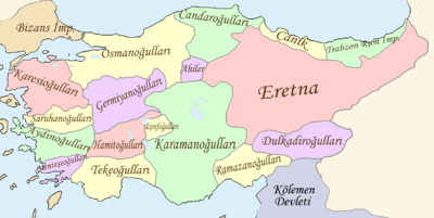 Anadolu Selçuklu Devleti'nin Dağılmasıyla kurulan Beylikler