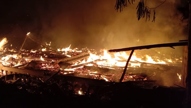 6 Rumah di Kunduran Ludes Terbakar, Diduga Akibat Lalai Mematikan Bediang