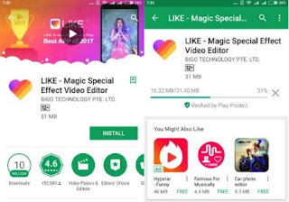 Cara Menggunakan LIKE App