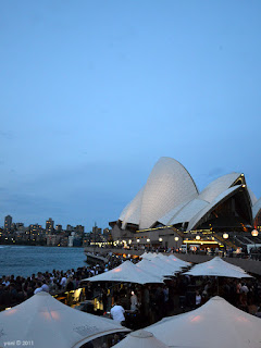 evening over the opera house