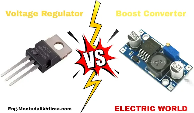 The difference between voltage regulator and buck converter