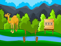 Games2Mad Rescue The Hungry Camel