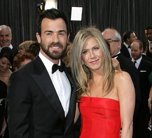 Jennifer Aniston and Justin Theroux