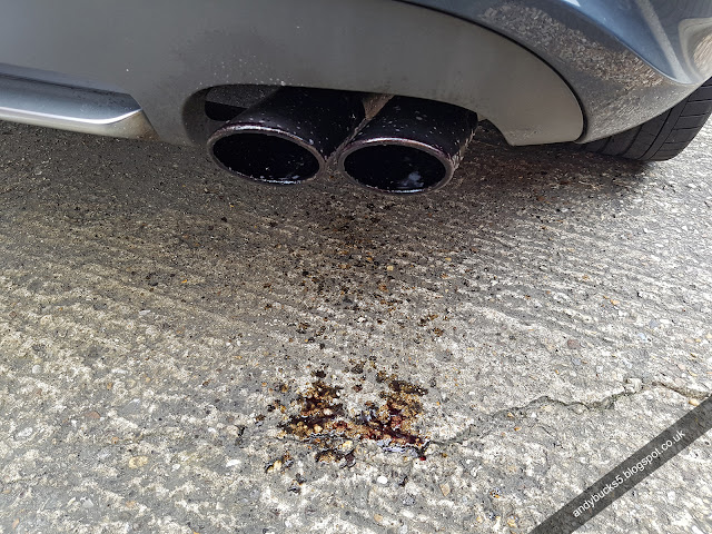 Dragon's Breath applied to Audi S5 quad exhaust tips