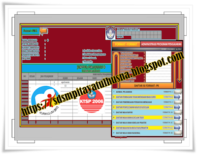 Download Aplikasi Administrasi Guru SMP Kurikulum 2013 dan KTSP