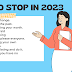  9 things to stop in 2023