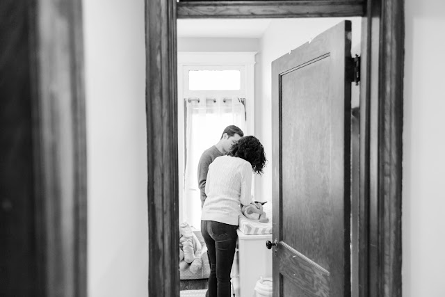 One month old images with a beautiful NW DC family, photos by Heather Ryan Photography