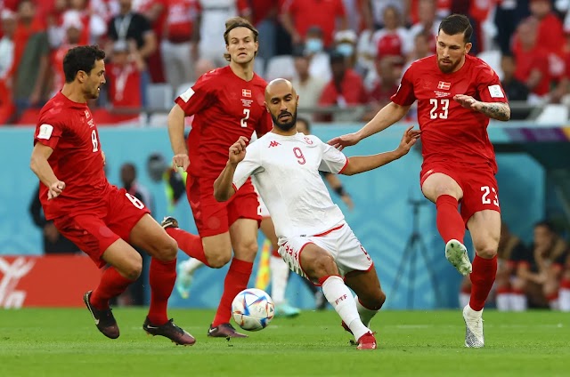 Live: Denmark vs Tunisia - FIFA World Cup Qatar 2022