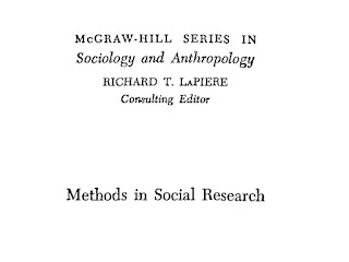 Methods in Social Research